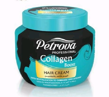 PETROVA Prof Collagen Boost Укрепляющий крем для волос с коллагеном 500мл БХ44235Р