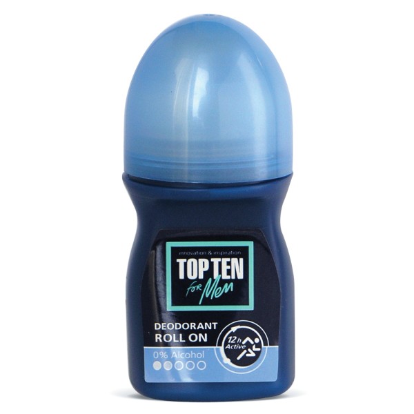 TOP TEN for Men Роликовый дезодорант Active (0% Alcohol) 50 мл. БХ41620Р