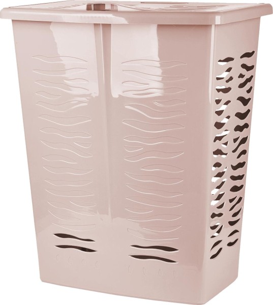 Plastic Centre Корзина для белья Keeplex Regular с откидной крышкой 60л 48х34,5х59,5см бежевый топаз KL170811005