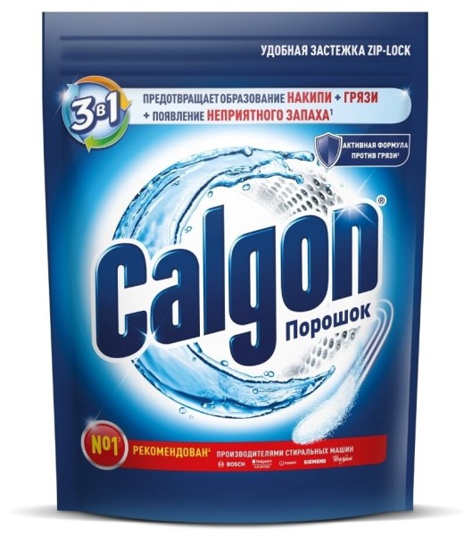 КАЛГОН Ср-во д/смягч. воды и против извест. налета 3в1 400 гр. *6