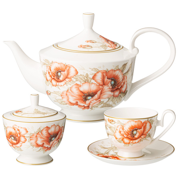 LEFARD ЧАЙНЫЙ СЕРВИЗ "ANTIQUE" НА 6 ПЕР. 14 ПР. 415-2264