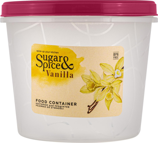 Банка для продуктов Sugar&Spice Vanilla с завинчивающейся крышкой 0,7л латте SE188811005