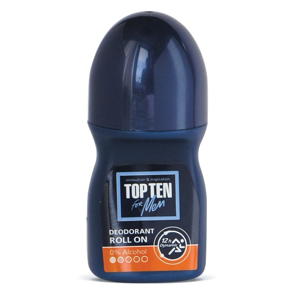 TOP TEN for Men Роликовый дезодорант Dynamic (0% Alcohol) 50 мл. БХ41637Р