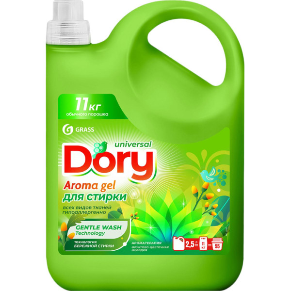 DORY Гель-концентрат д/стирки УНИВЕРСАЛ 2,5л.