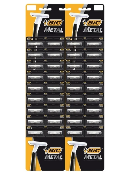 BIC БИК однор. станки МЕТАЛ (черный) НА КАРТЕ БХ4009738