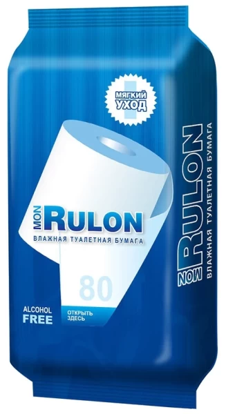 Mon Rulon №80 влажная туалетная бумага