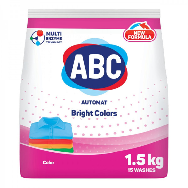 ABC Порошок для стирки белья цветной 1500 гр *12