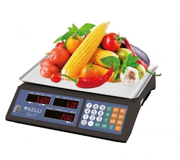 Kelli Весы Электронные Торговые KL-1501