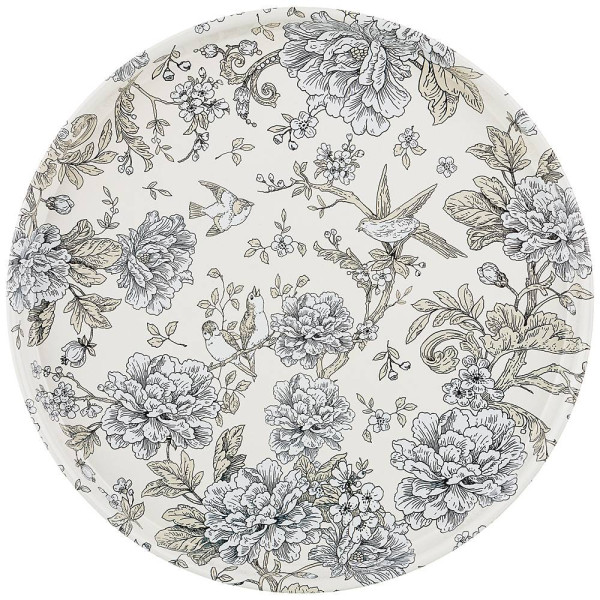 Agness Поднос сервировочный "ROYAL GARDEN" 33*2,1 см 898-025