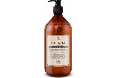 Крем-мыло жидкое увлажняющее "Milana Perfume Professional" (флакон 1000 мл)