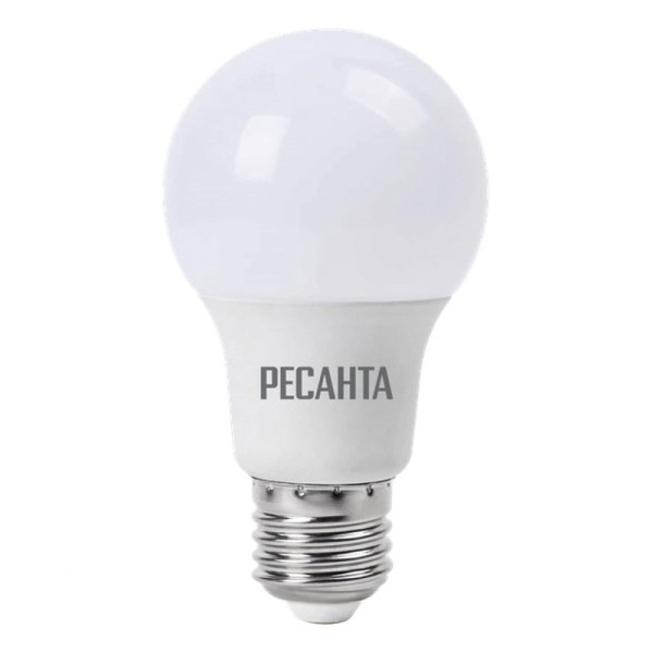 Ресанта Лампа светодиодная LL-R-A65-15W-230-3K-E27 (груша, 15Вт, тепл., Е27) 76/1/19