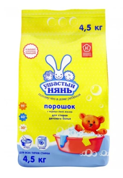 НЕВСКАЯ К-КА Ст/п УШАСТЫЙ НЯНЬ 4.5 кг. Детский (универ.-ный) *3 / 24 / 144