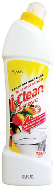 ROMAX I-Clean Средство для чистки унитазов ЦИТРУС, 750г БХ03639БК