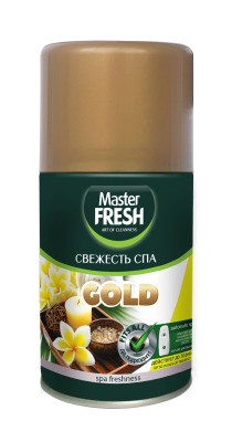 Мастер Фреш GOLD СМЕННЫЙ аэрозоль Свежесть SPA 250 мл