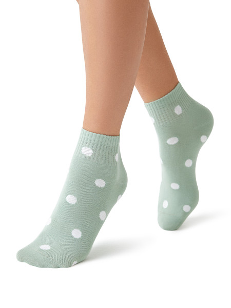 MiNiMi Носки MINI TREND 4209 Мятный в горошек/39-41 БХ4027967