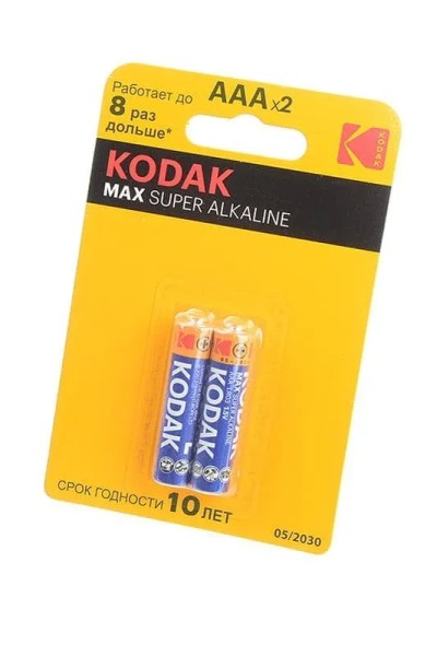 30952874-RU1  Батарейки Kodak LR03-2BL MAX SUPER Alkaline [K3A-2]
