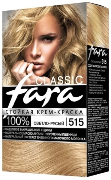 FARA Classic Краска для волос - 515 светло-русый