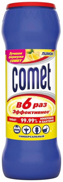 КОМЕТ БАНКА Лимон чист.порош. 475 г. *10*20* /180/1080/