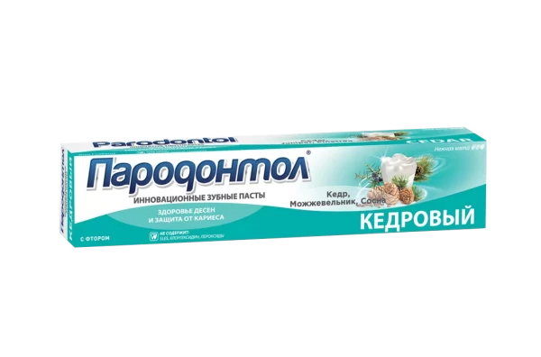 СВОБОДА Пародонтол з/паста 124 гр. Кедровый *6*24