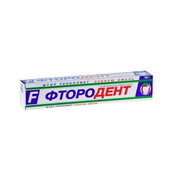 ВЕСНА Зубная Паста ФТОРОДЕНТ в футляре, 90г, арт.8102