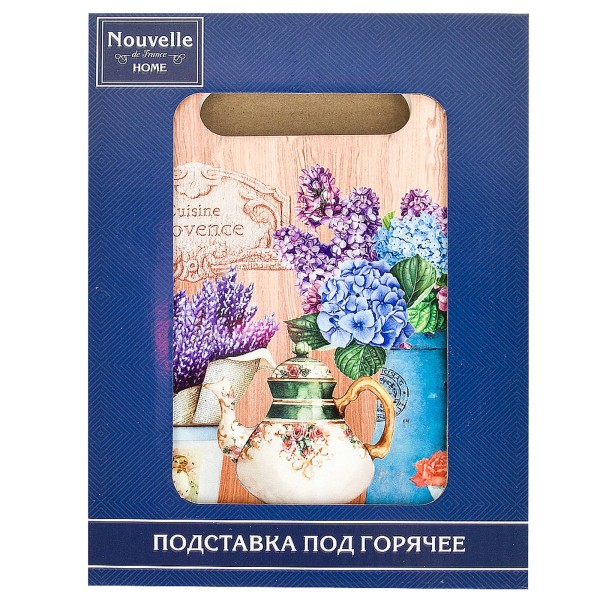Nouvelle Подставка под горячее с пробкой "Прованс" 15*20*0,5см. 4730241-3