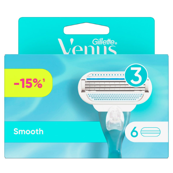 Gillette Venus ВЕНУС ЖИЛЕТТ ЖЕН Кассета (6 касс) БХ4025465