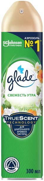 ГЛЕЙД Осв. воздуха Свежесть утра 300 мл *12