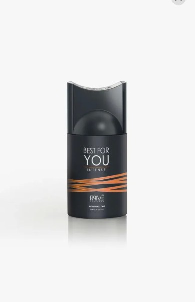 Prive Дезодорант-спрей BEST FOR YOU INTENSE мужской 250мл БХ22288Т