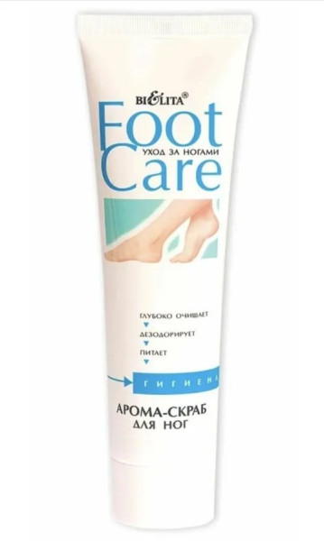 БЕЛИТА Foot Care Арома-скраб д/ног 100 мл туба