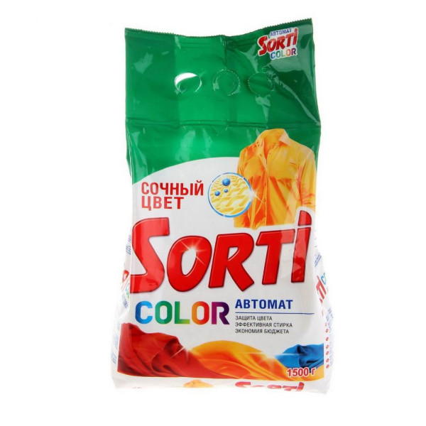SORTI автомат 1500гр. Колор мяг.уп.смс(801-5)/702-5*1/6