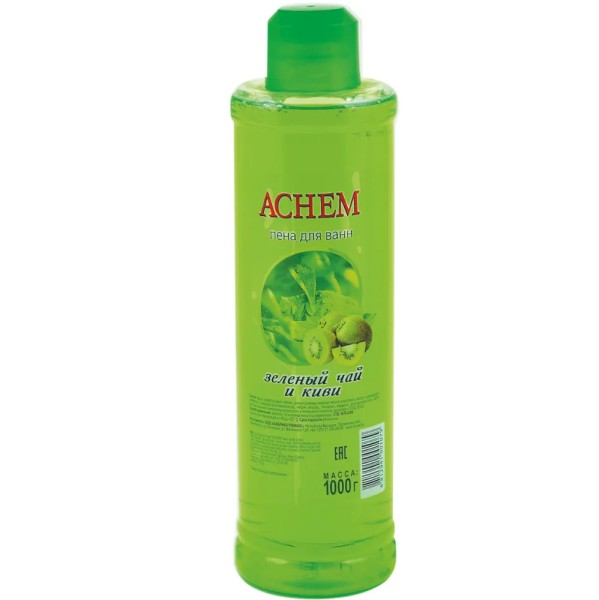 RMX Пена для ванн "Achem" Зелёный чай и киви 1000 г. БХ01079Р