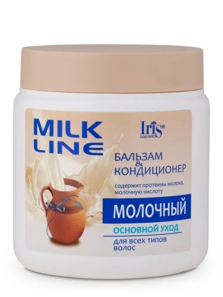 Iris Бальзам-кондиционер "Молочный" 500мл/12шт