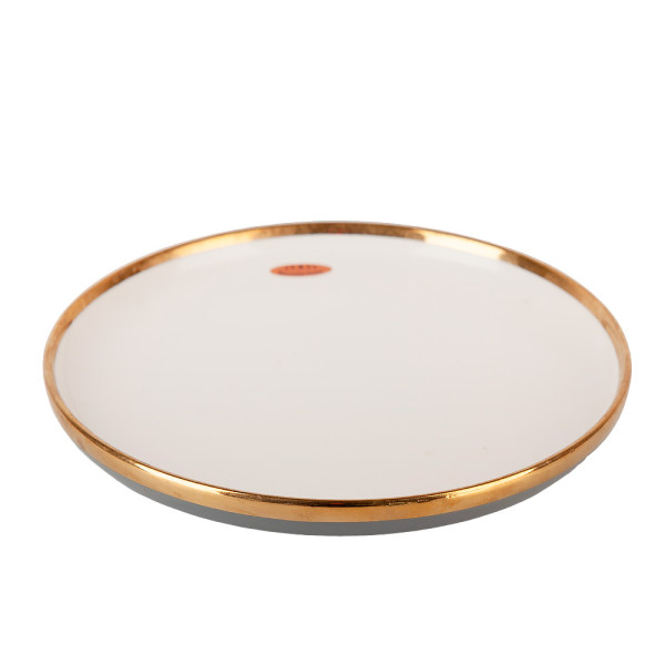 Тарелка "Royal line.Gray" 25,5*25,5*3см. 1731025