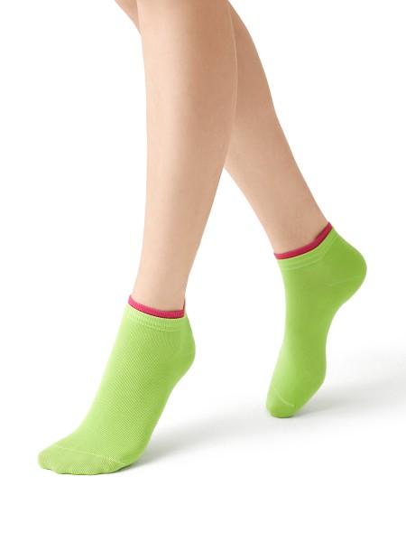 НОСКИ MINI FRESH 4101 двойная резинка Erba (травяной) /39-41/ *1*10