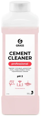 Grass Cement Cleane Очиститель после ремонта флакон 1000 мл БХ217100Г