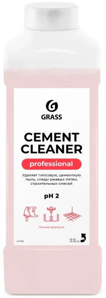 Grass Cement Cleane Очиститель после ремонта флакон 1000 мл БХ217100Г