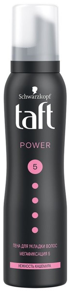 Taft Пена Power "Нежность Кашемира" мегафиксации 150мл 5*20