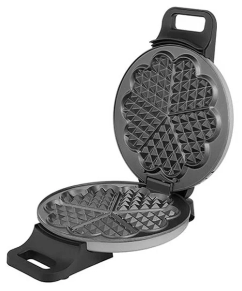 Вафельница Centek CT-1449 1000 Вт. ВЕНСКИЕ ВАФЛИ 5 СЕРДЕЦ, анти пригарное покрытие, нагрев до 220 гр