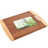ДОСКА РАЗДЕЛОЧНАЯ 40*30*1 СМ, БАМБУК (КОР=12ШТ.) 897-028