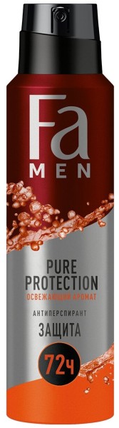 ФА дезод-Спрей 150мл. МУЖ Pure Protection Аромат Гуараны 6*12