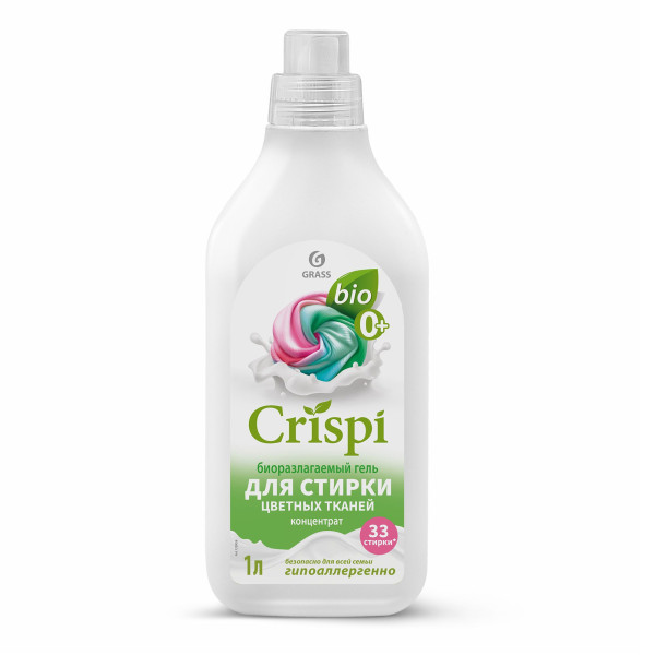 CRISPI ЭКО Средство для для стирки КОЛОР 1 л. *3* 6*