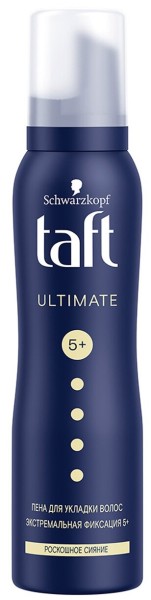 Taft Пена ULTIMATE, экстремальная фиксация 150мл 5*20