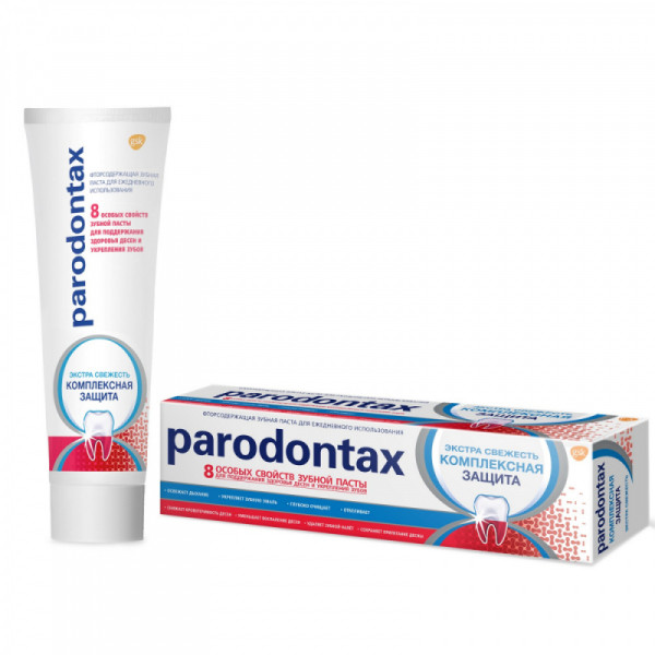 Parodontax Парадонтакс Зубная паста Комплекс. Защита 80г БХ4026089