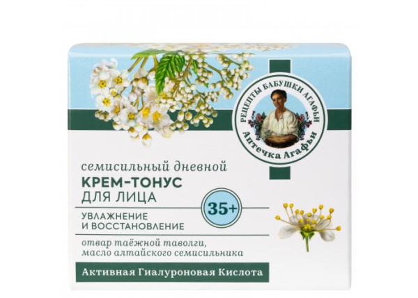 РБА Дневной Крем-тонус д/лица Семисильный 35+ 50мл *6*12