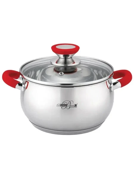 Barton Steel Кастрюля 2 пр. / 3,5л. /2цв /5-ти шаговое дно BS 2315-20