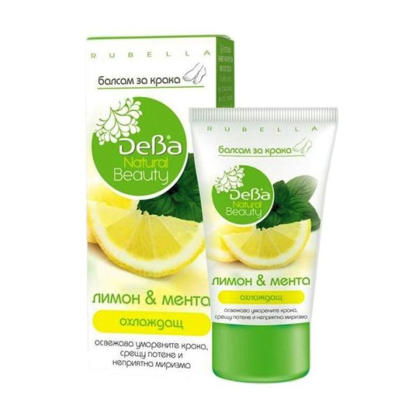 Deba Natural Beauty Бальзам для ног Лимон и мята, 75 мл. БХ44256Р