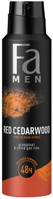 ФА дезод-Спрей 150мл. МУЖ RED CEDARWOOD 6*12