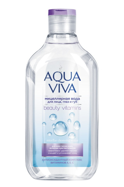 ROMAX Мицеллярная вода для всех типов кожи Aqua Viva, 300мл БХ05442БК