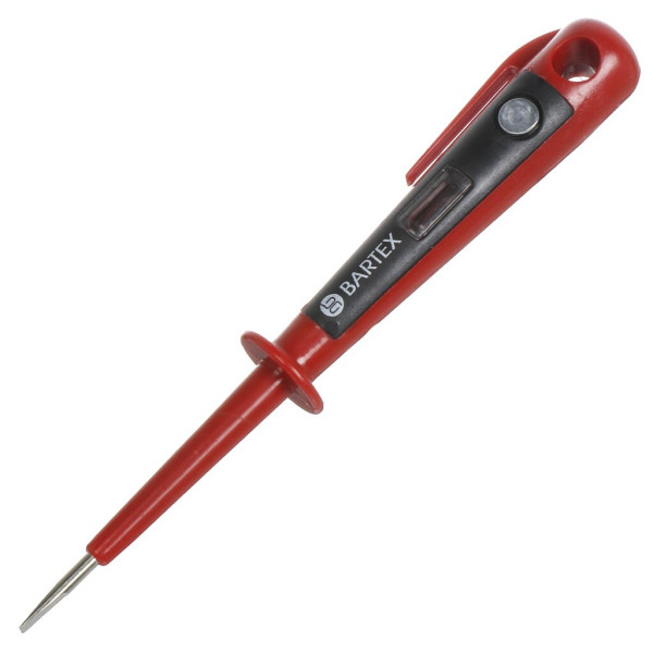 Отвертка-пробник Bartex, 150 мм, вольтаж 100-250 вольт 486549