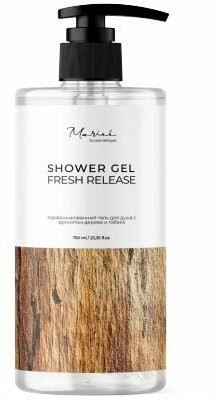 Marieé la cosmétique Гель для душа парфюм. с ароматом дерева и табака 700мл БХ1965Т